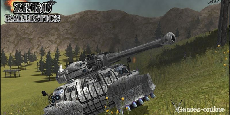 Zero Ballistics игра про танки на ПК