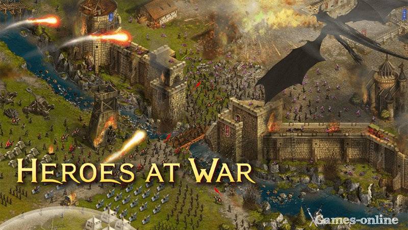 Heroes at War онлайн игра без скачивания